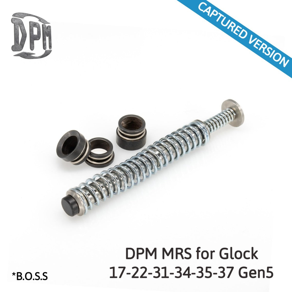 DPM MRS for Glock 17-22-31-34-35-37 Gen5 Captured Version