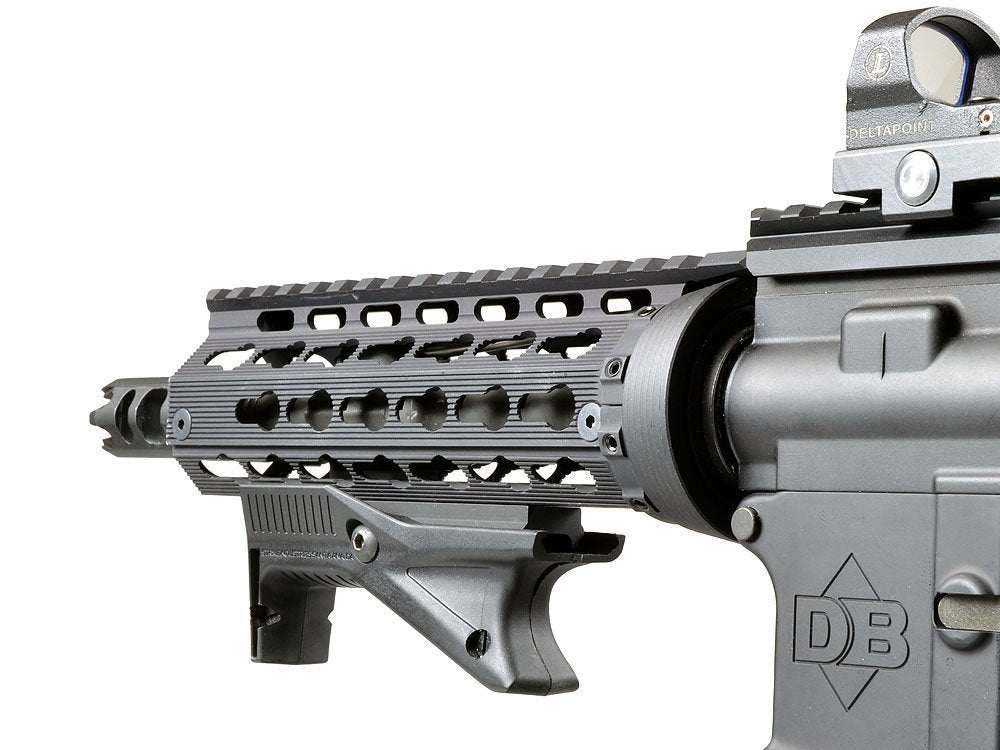 Strike Industries AR Mega Fins / Key-Mod Handguard Rail DROP IN 9" - BK