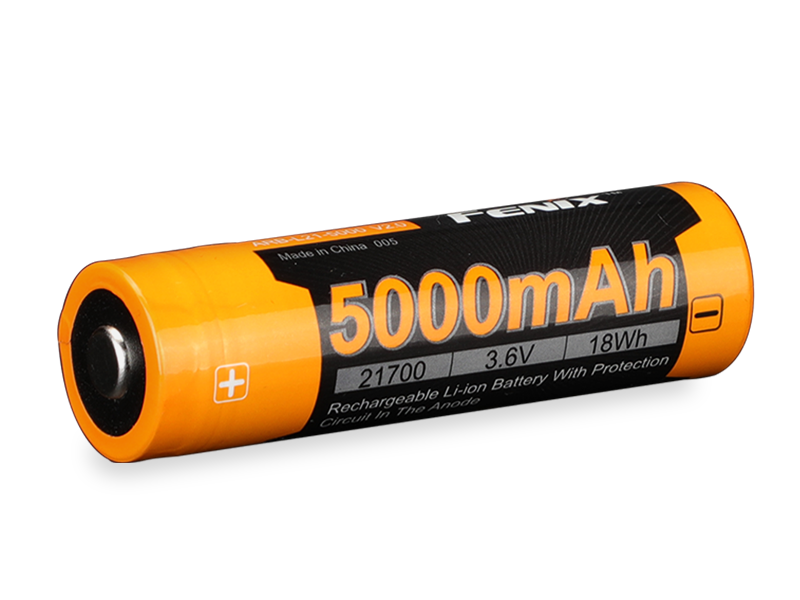 Fenix ARB-L21-5000 V2.0 dettaglio etichetta 3,6 V 18 Wh