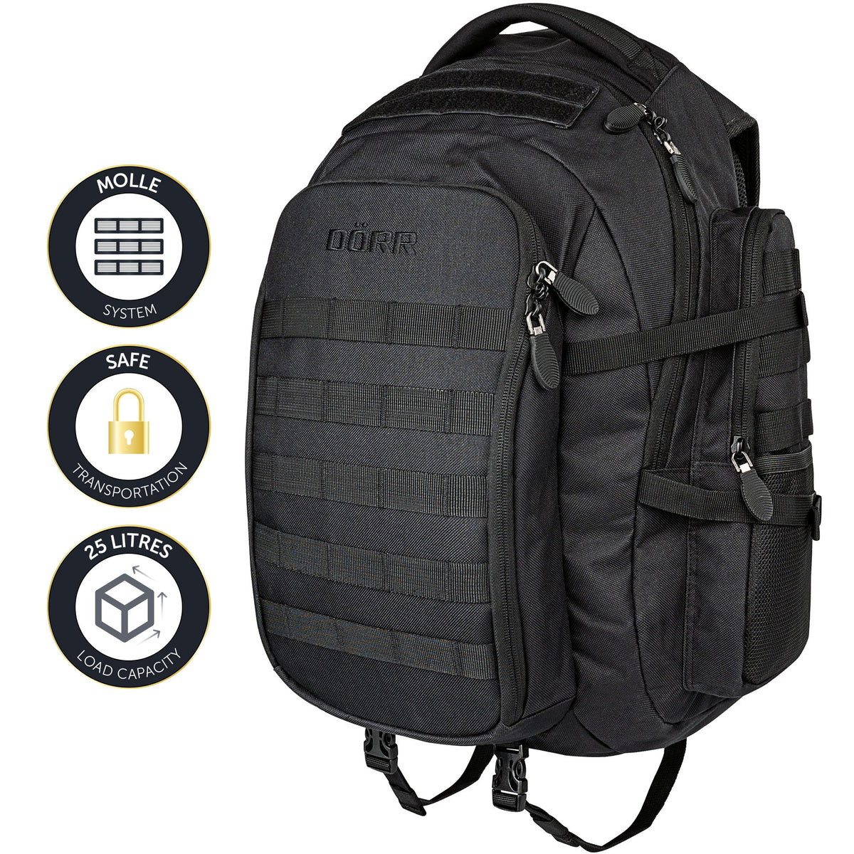 Dörr ProTac zaino tattico con sistema MOLLE 40 x 52 x 20 cm