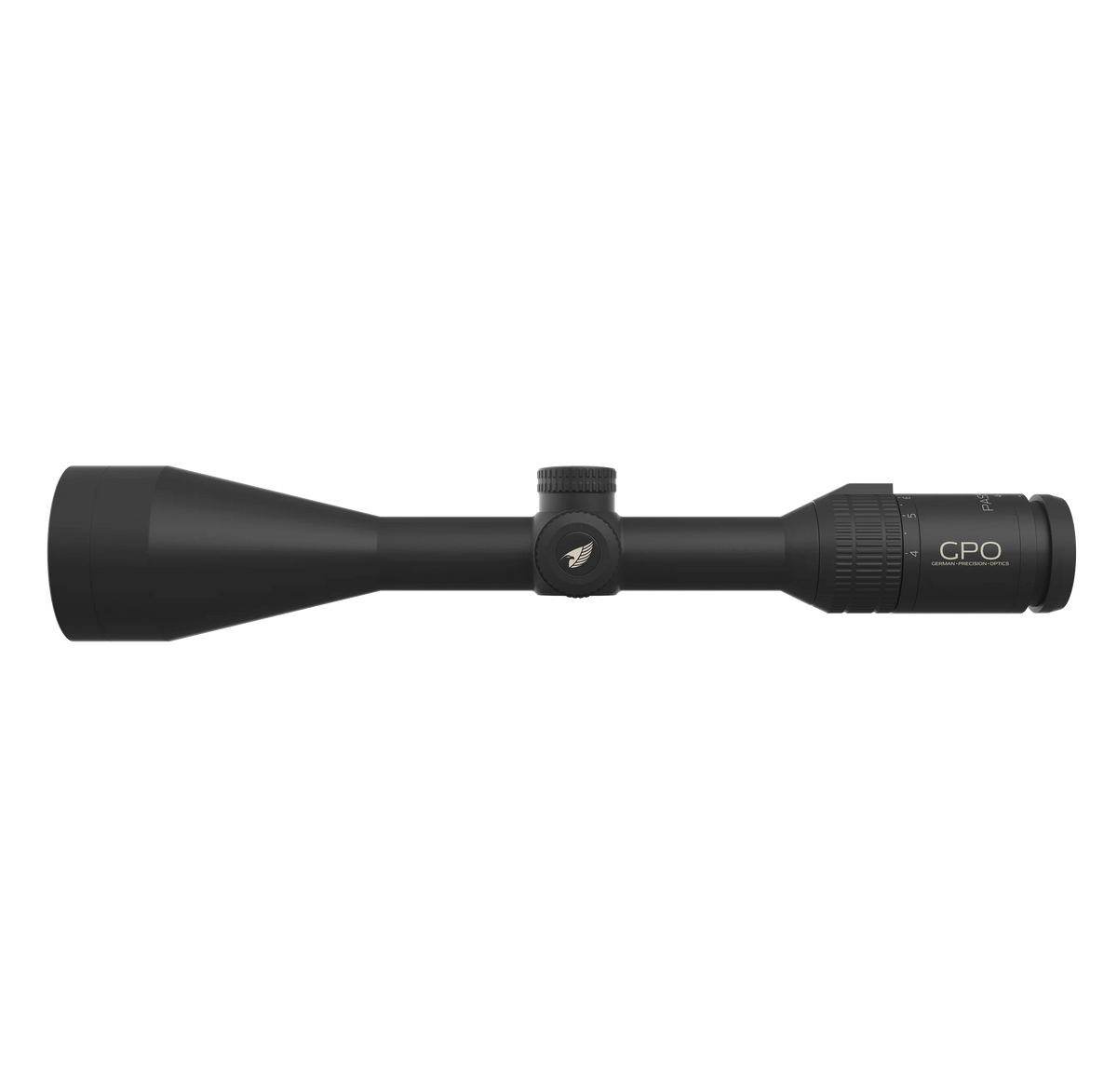 GPO Passion 3x 4-12x50i, vista laterale