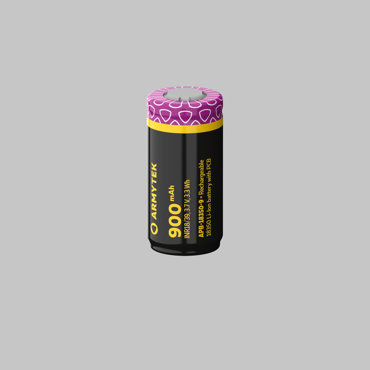Armytek batteria 18350 Li-Ion 900 mAh protetta