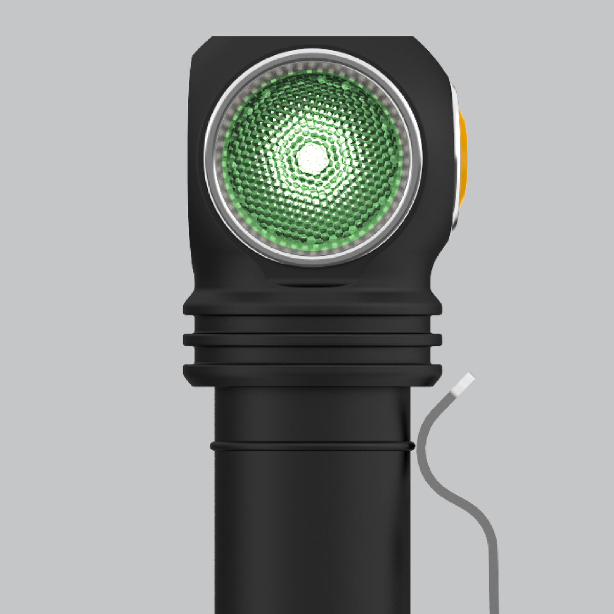 Armytek Wizard C2 WG Magnet USB, vista frontale dei LED