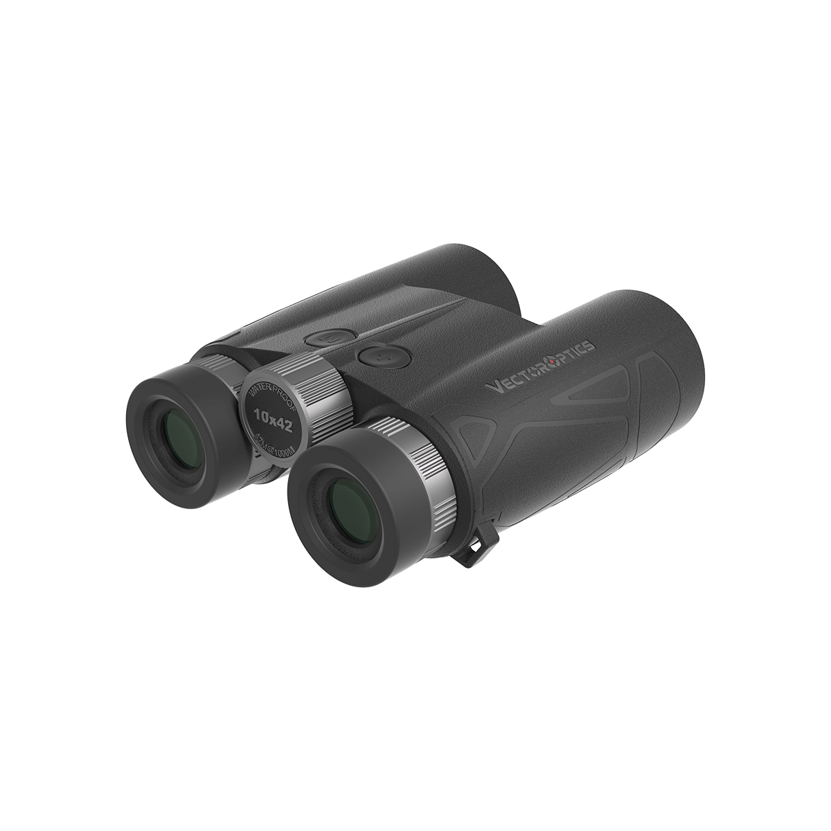 Vista laterale del binotelemetro Vector Optics Paragon 10x42