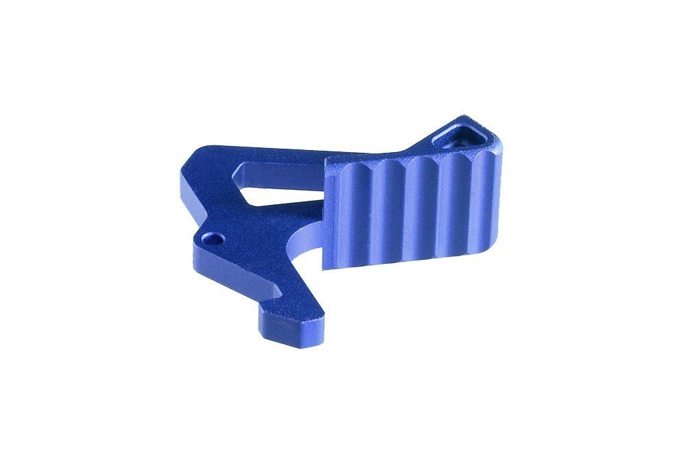 Strike Industries Extended Latch per leva di armamento AR-15, blu