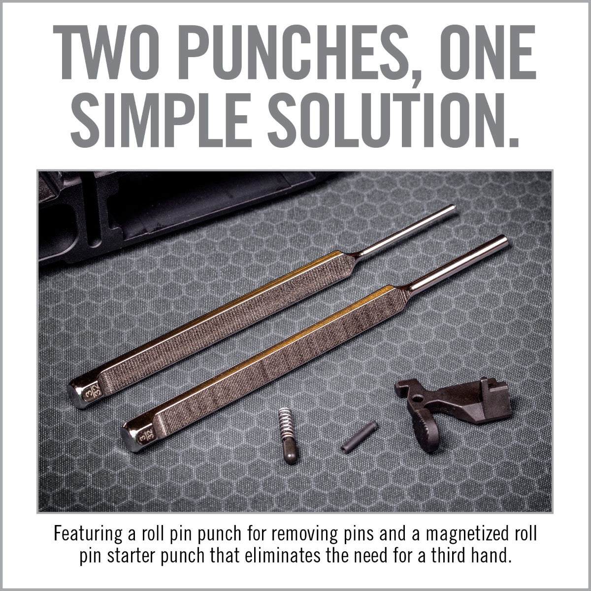Real Avid AR15 BOLT CATCH PIN STARTER & PIN PUNCH SET