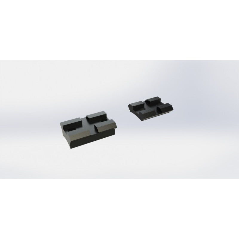 Poli Nicoletta base Weaver per Winchester 70 in 2 pezzi acciaio