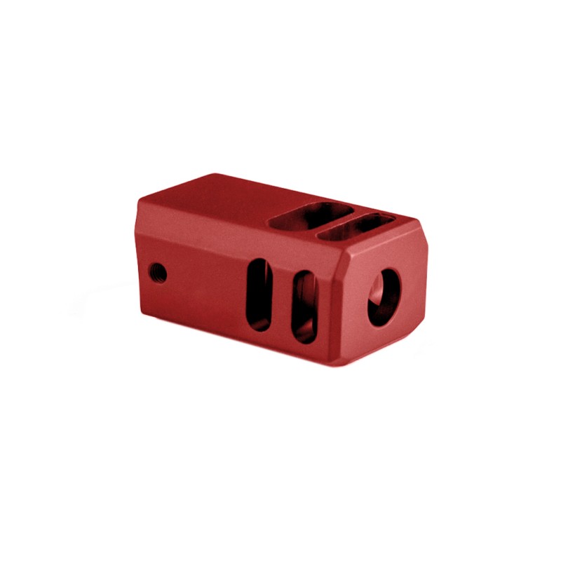 Toni System Compensatore minor per Beretta APX Combat, filetto 13,5x1 SX – Rosso