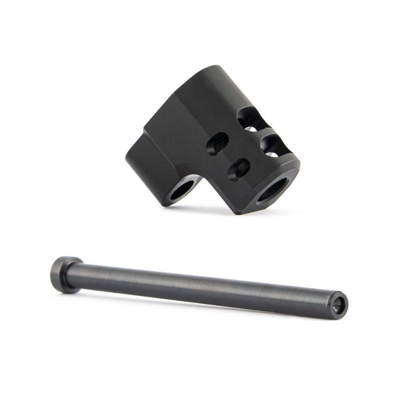 Toni System Compensatore per Beretta M9A3 e M9A4 con canna filettata, con guidamolla in acciaio – Nero