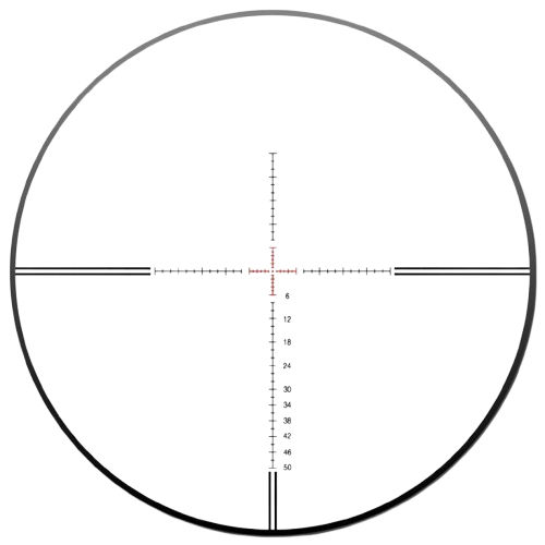 Discovery Optics Riflescope 30mm Tube 6-24x50mm FFP-L SFIR Illuminated Reticle