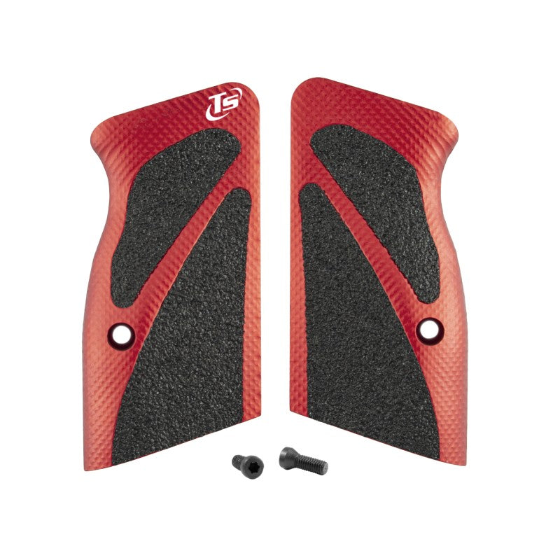 Toni System Guancette 3D corte per Tanfoglio P19L-P21L-T95F Stock (vecchio modello) – Rosso