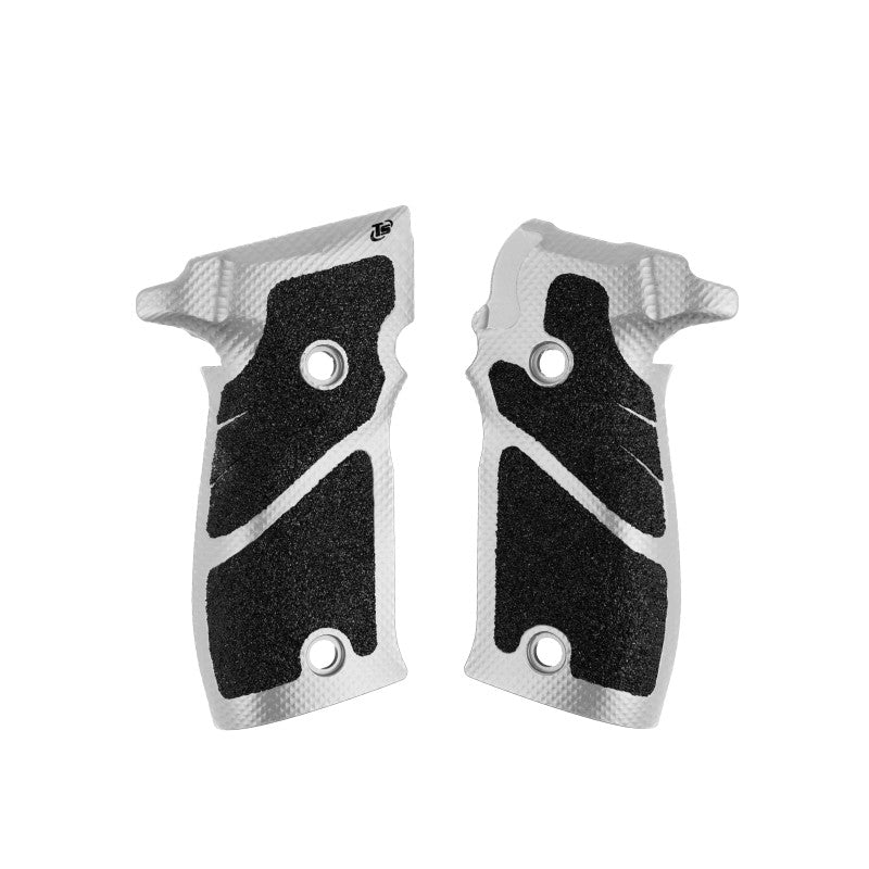Toni System Guancette 3D lunghe per Sig Sauer P226 X5 – Argento