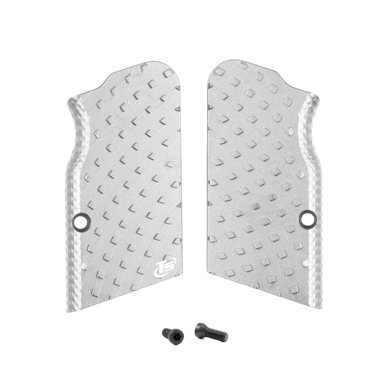 Toni System Guancette Vybram corte, fusto large, per Tanfoglio – Argento