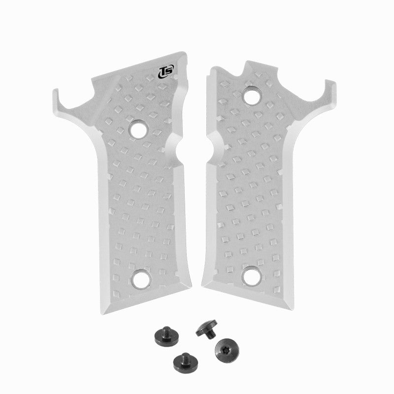Toni System Guancette Vybram slim per Beretta 92X – Argento