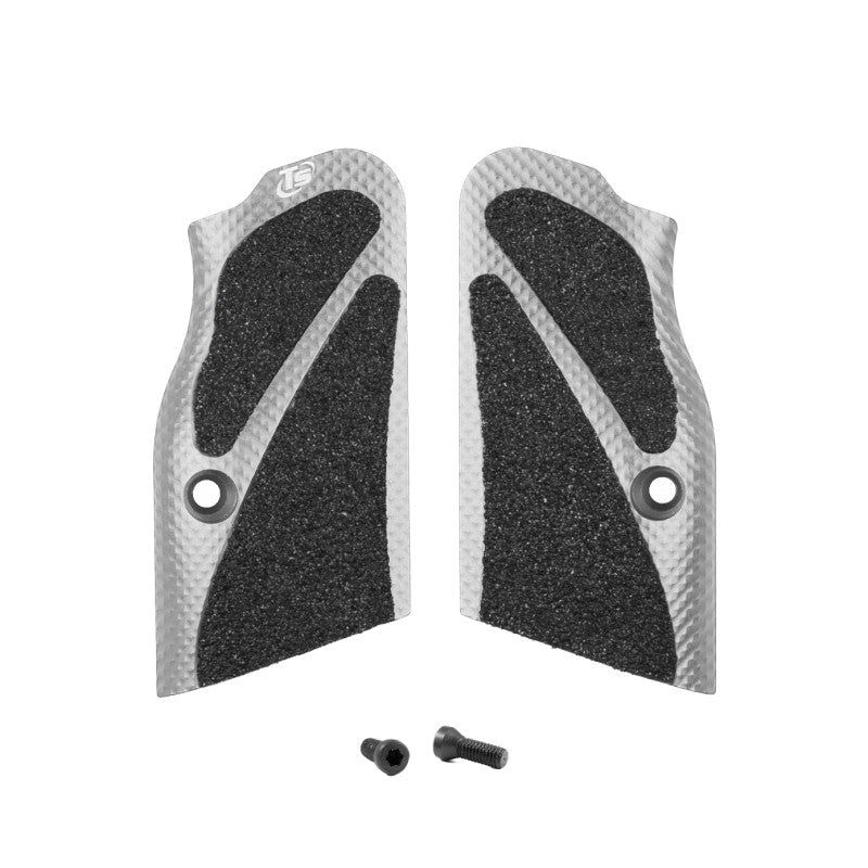 Toni System Guancette X3D corte, fusto small, per Tanfoglio – Argento
