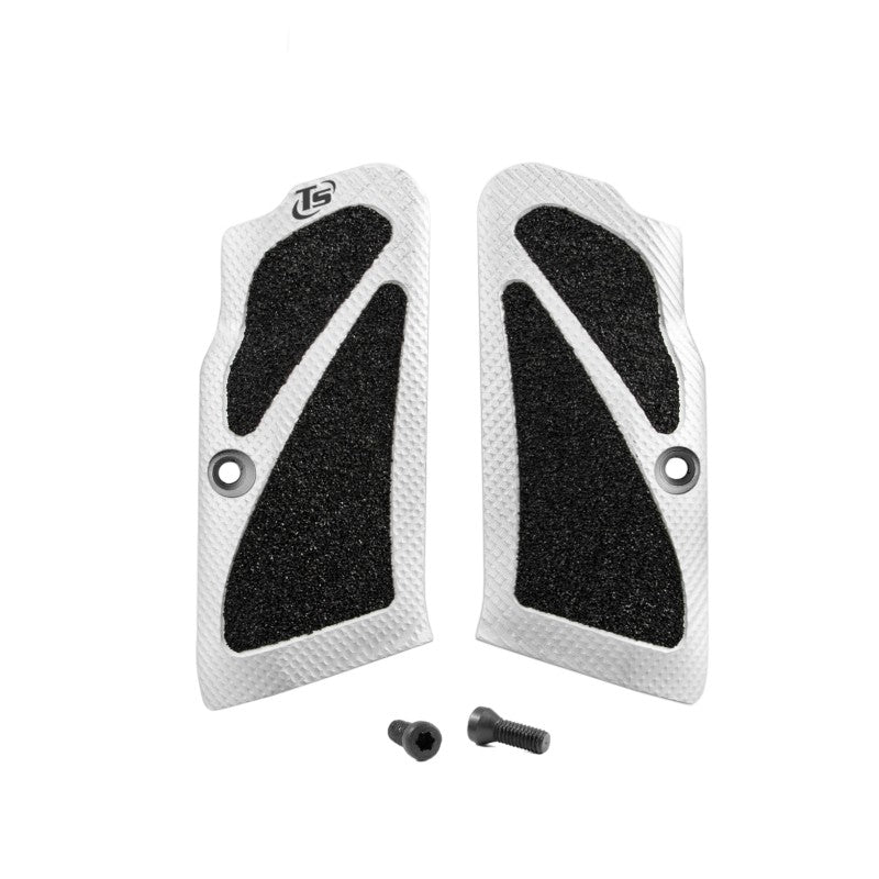 Toni System Guancette X3D lunghe, fusto large, per Tanfoglio – Argento