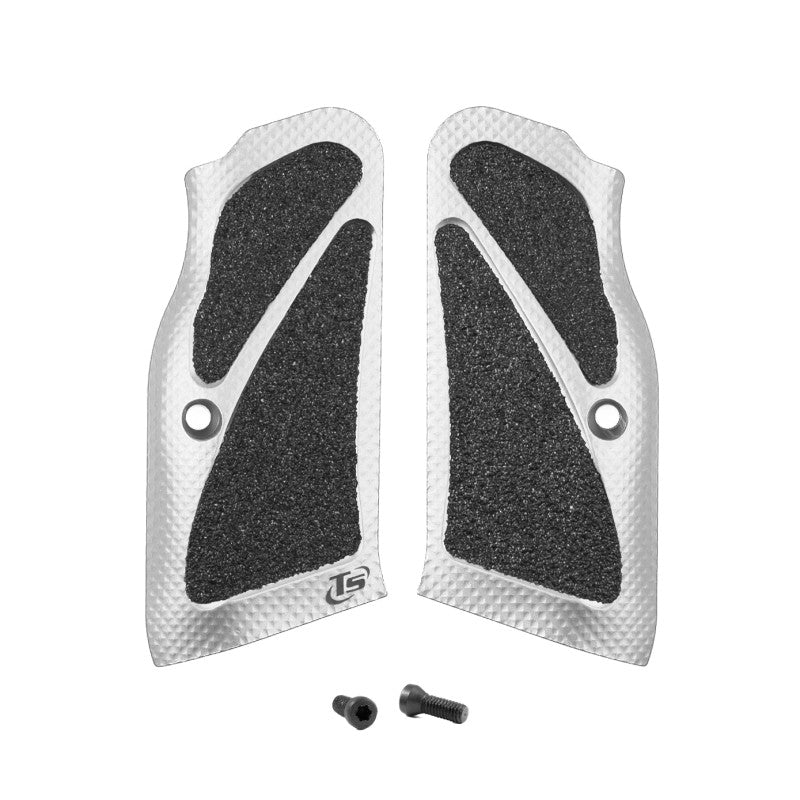 Toni System Guancette X3D lunghe, fusto small, per Tanfoglio – Argento