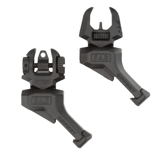 F.A.B. FRBS OFFSET SIGHTS Offset Folding Backup Sights Kit