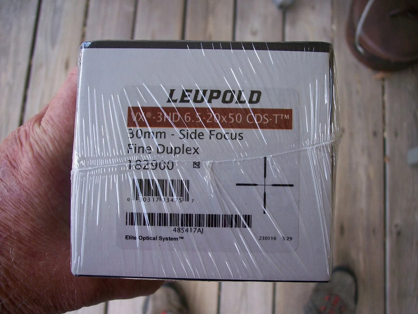 Leupold cannocchiale VX-3HD 6.5-20x50 Side Focus CDS-T Fine Duplex 182900