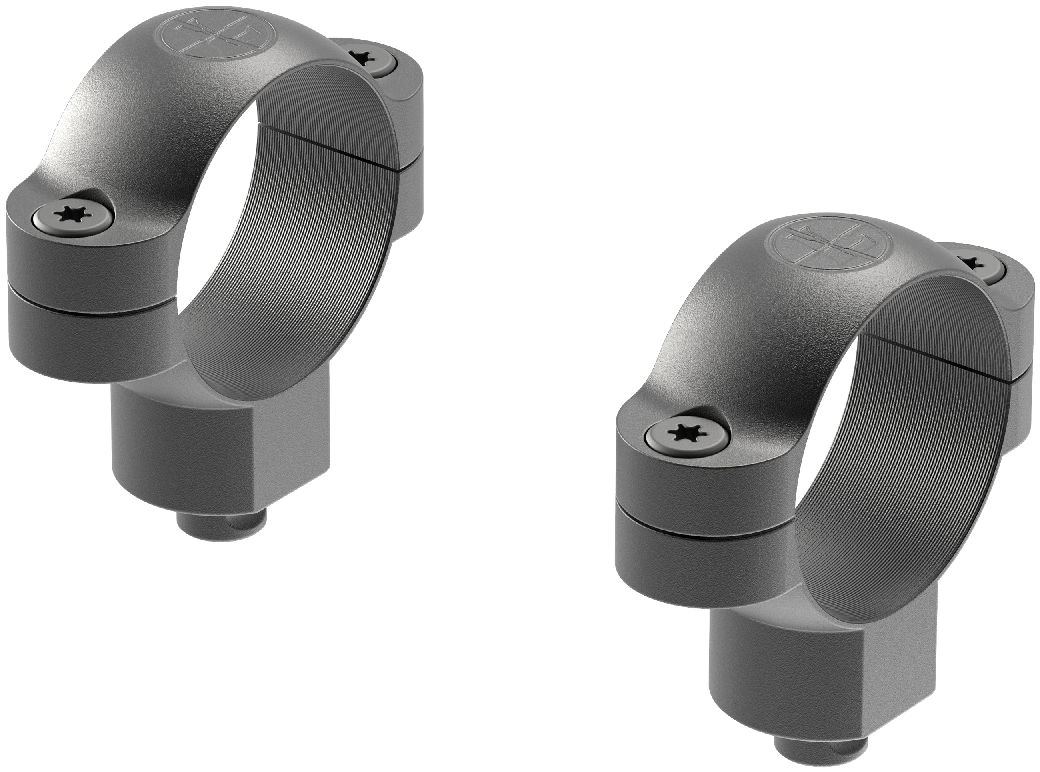 Leupold Anelli QR 30 mm Super High in acciaio opaco - vista posteriore - codice 51716