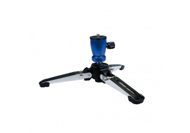 Dörr - Mini treppiede da tavolo Vario VP-3 Nero e blu