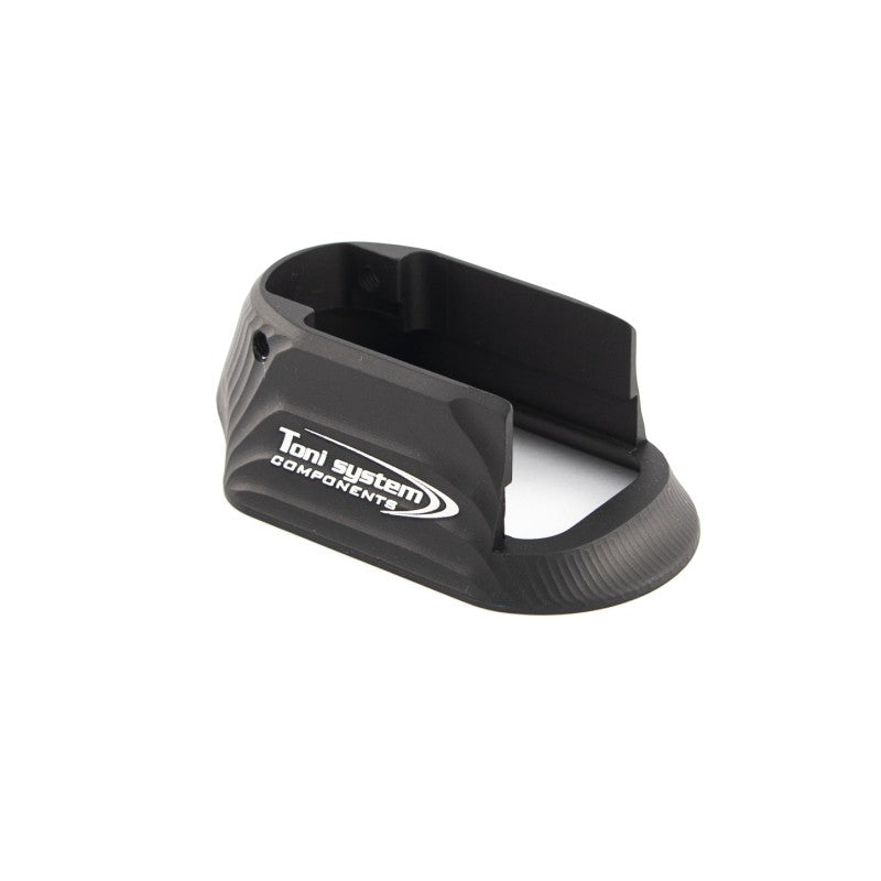 Toni System Minigonna IDPA in alluminio per Tanfoglio fusto small, larghezza 39,5 mm – Nero