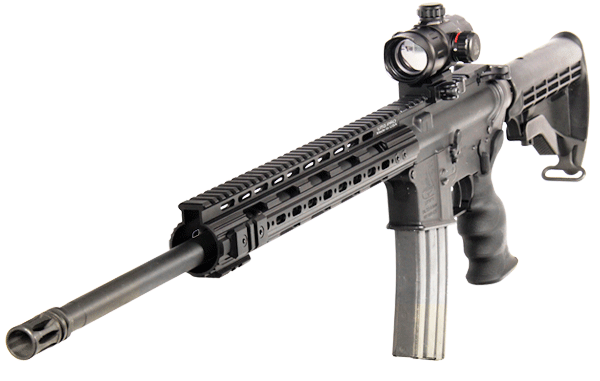 UTG PRO AR15 13" SuperSlim Free Float Handguard Black