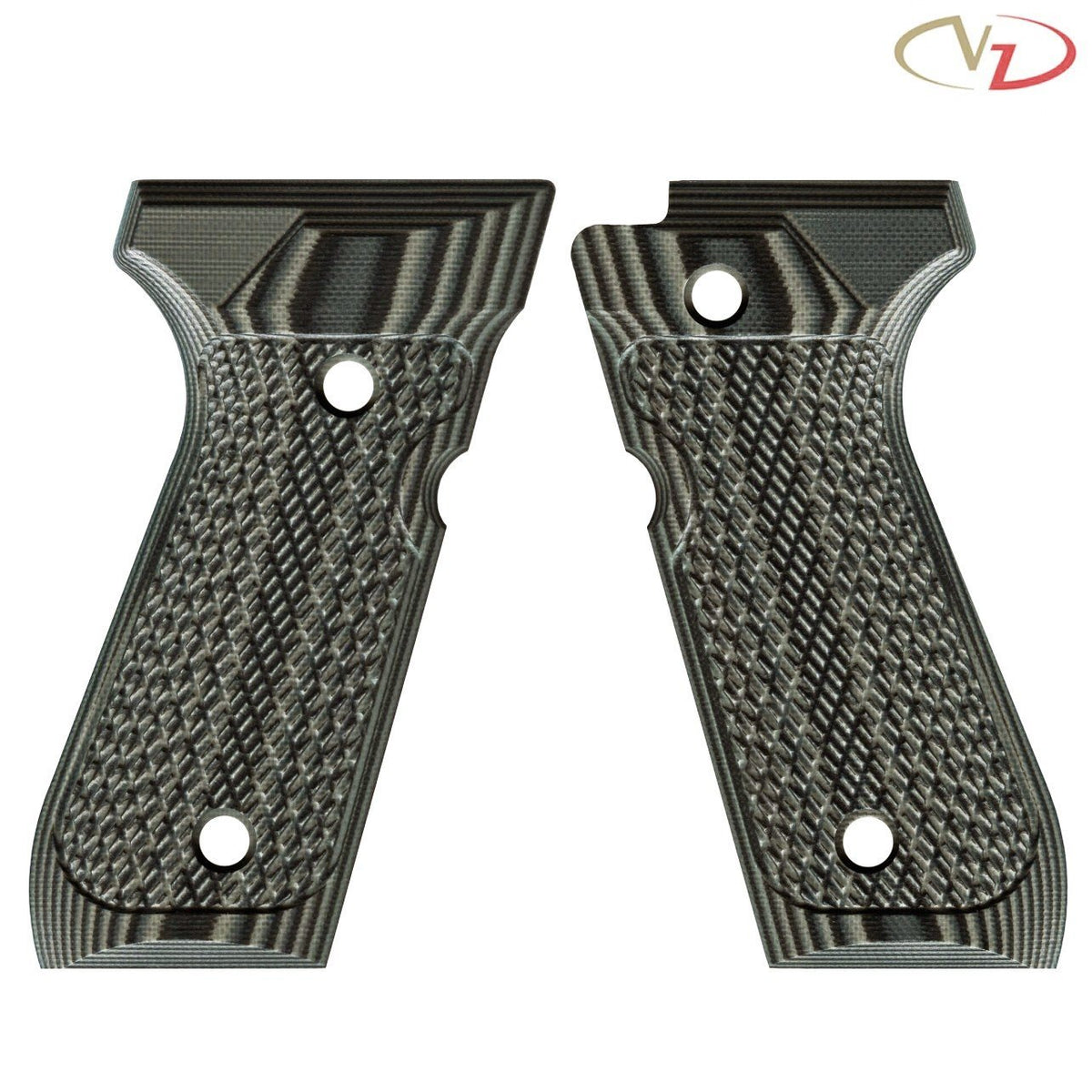 VZ Grips Tactical Slants - Black Gray - Beretta 92/98