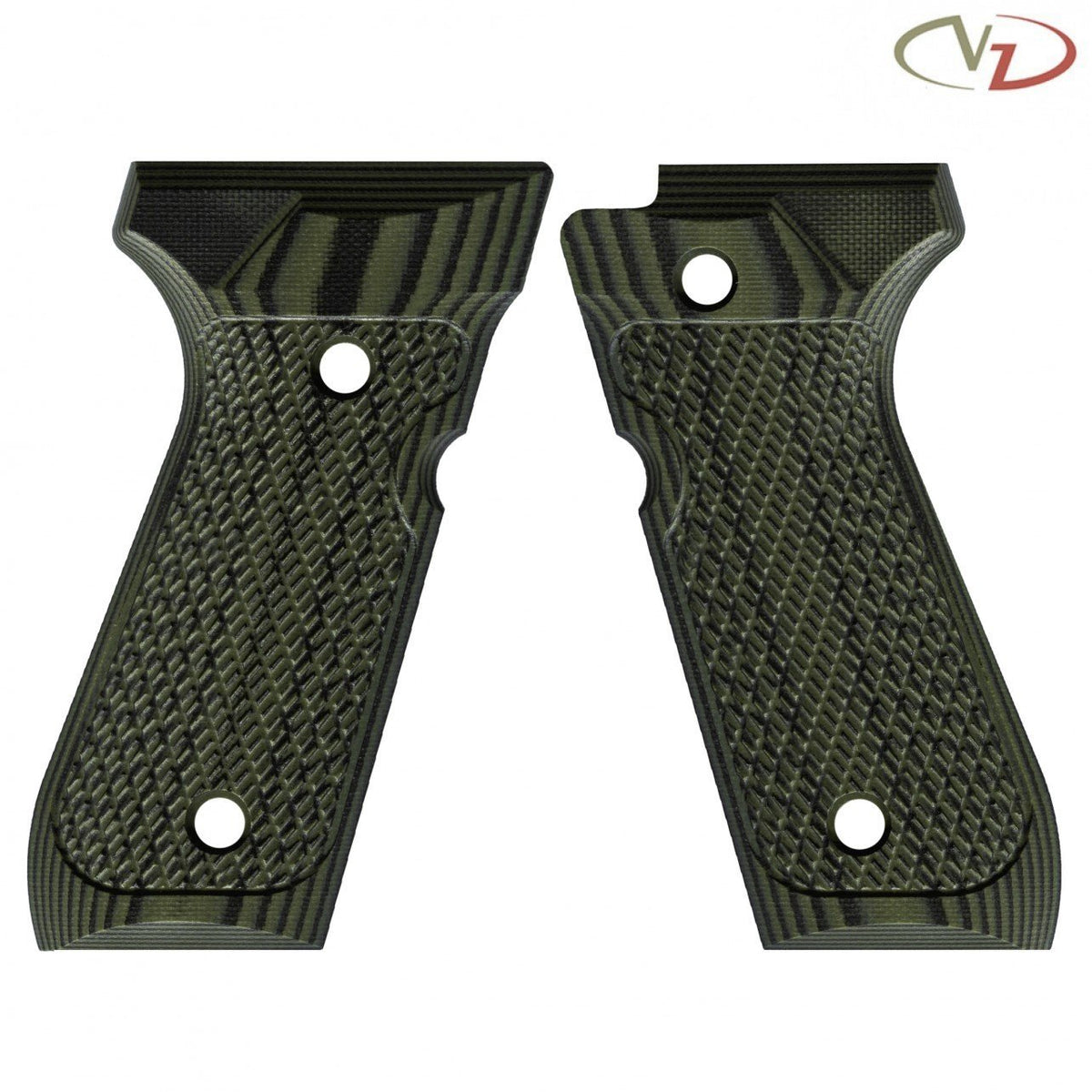 VZ Grips Tactical Slants - Dirty Olive - Beretta 92/98