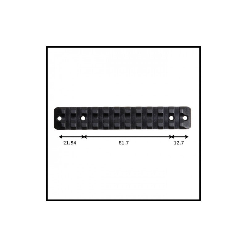 Recknagel base Picatinny/Weaver per Winchester 70 WSSM BH 6,5 mm