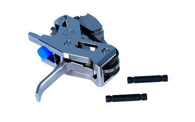Q, Literally The Best Trigger Ever Made, 2 Stage Trigger, Fits AR Rifles, Silver