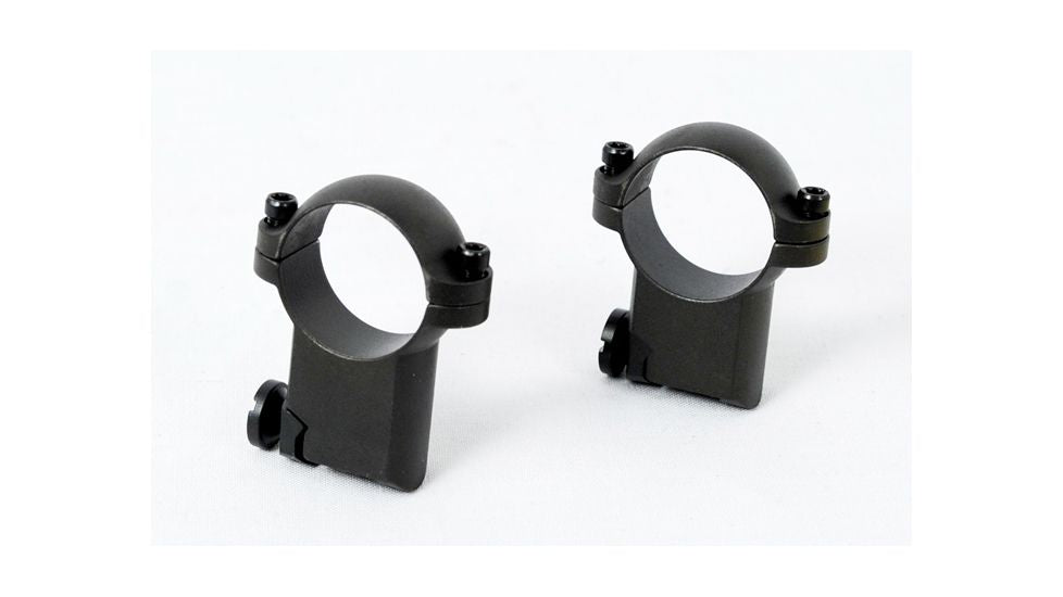 Leupold Riflescope Mount Rings 1in Ruger M77 Super High - Black