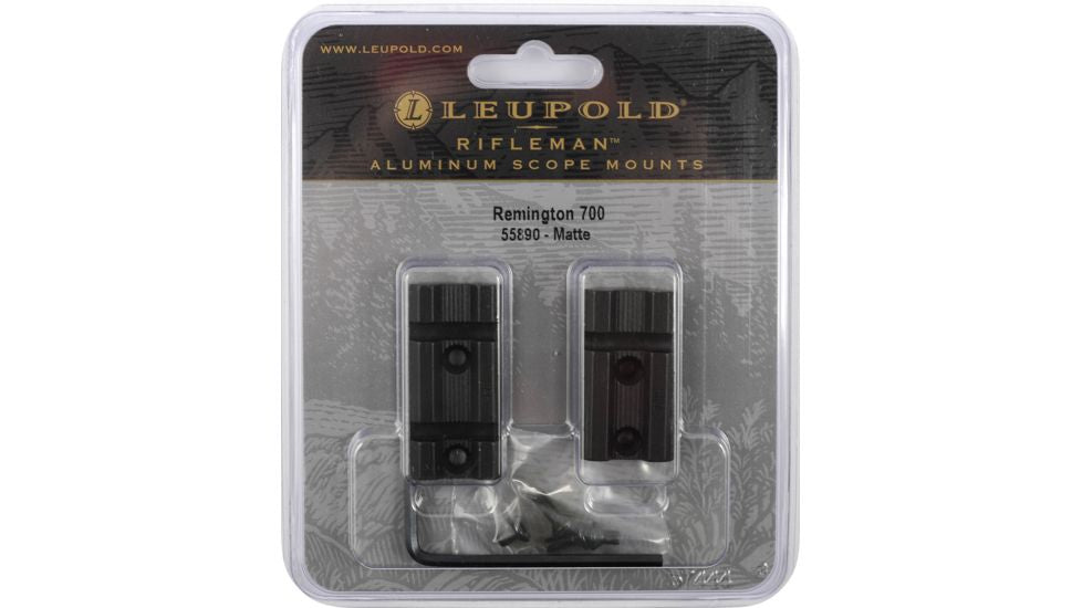 Leupold Rifleman Riflescope Mount Base 2-pc Remington 700 -Black