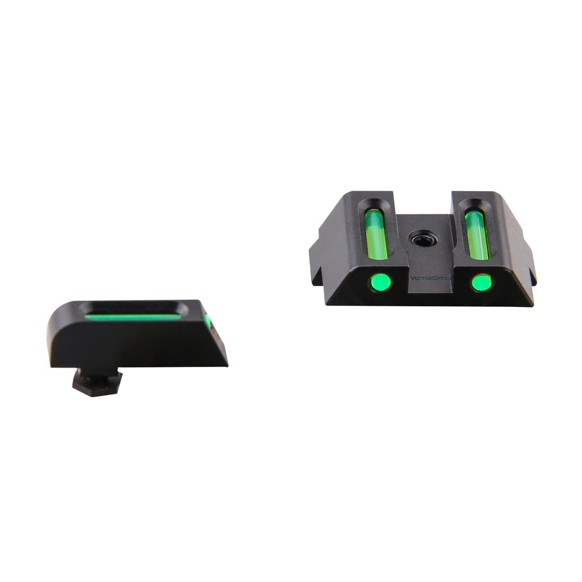 Vector Optics LA Fiber Sights Combo for Pistol - Green