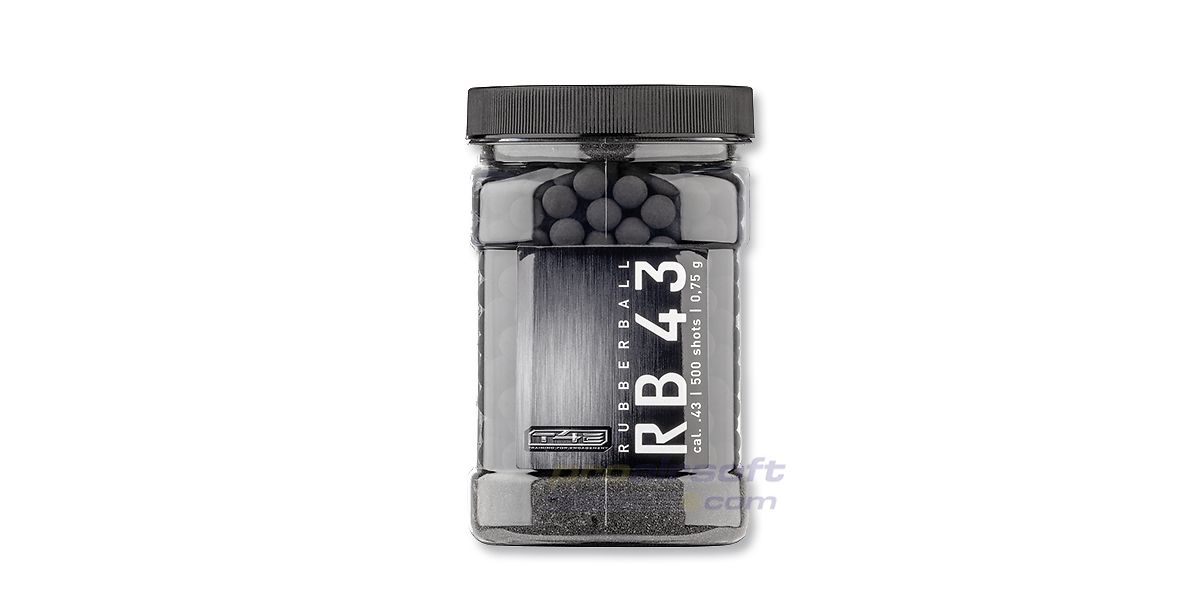 Umarex T4E RB 43 Hard Rubberballs - Cal. 43-500 pezzi