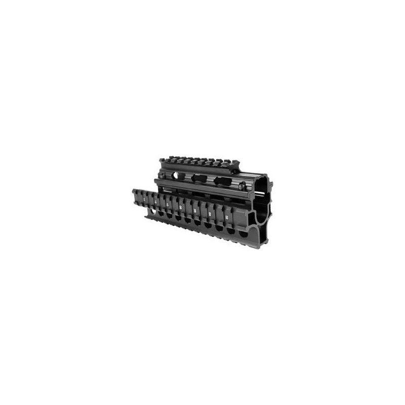 Aim Sports AK Yugo Tactical Quad Rail - Black