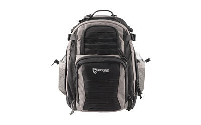 Drago Gear, Defender Backpack, Shadow two tone Black and Steel