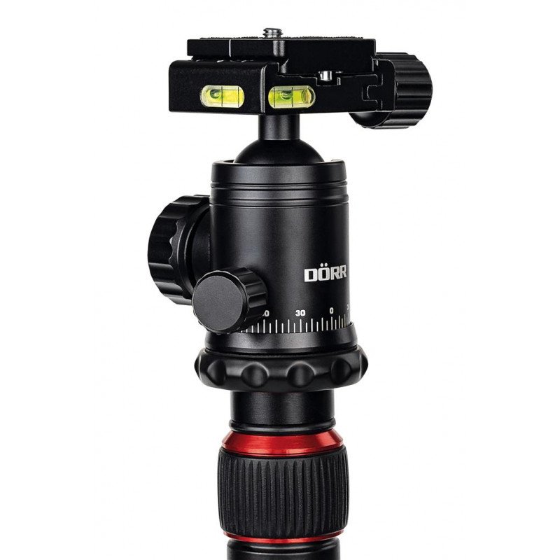Dörr Tripod in alluminio a 4 stadi Pro Black PB-165