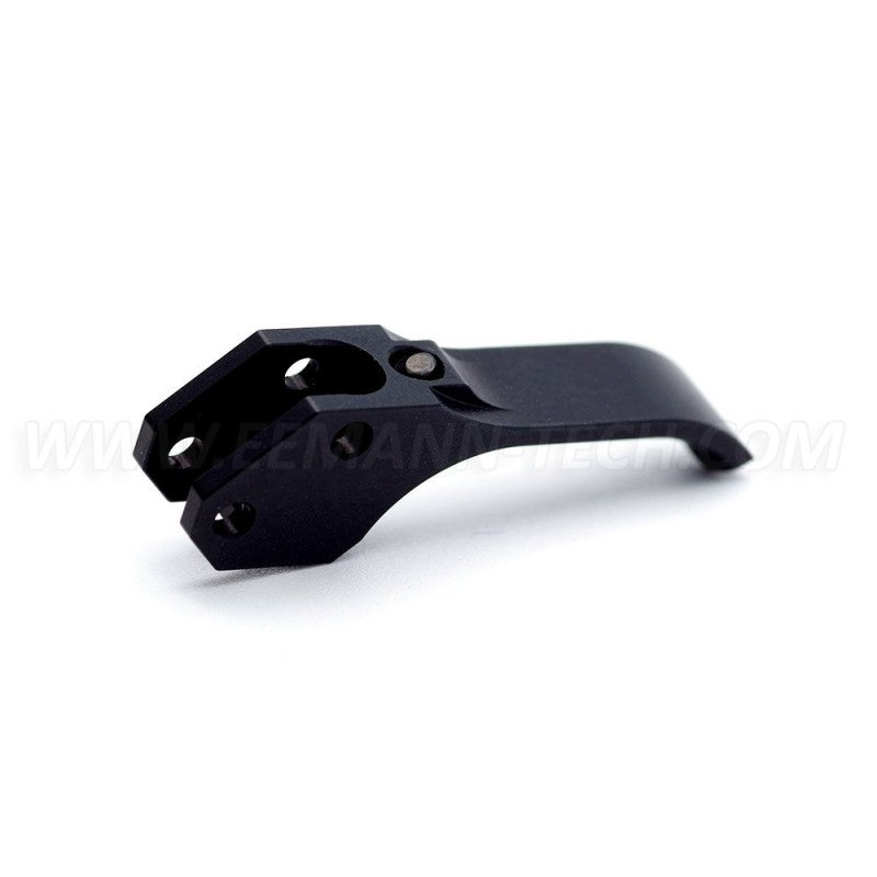 Eemann Tech Grilletto per CZ 75 avanzato per dita lunghe, zigrinato – Nero
