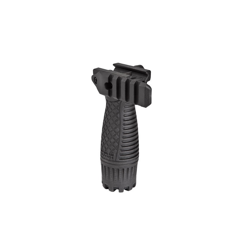 FAB Defense - IMPUGNATURA FRONTALE GOMMATA CON PROLUNGA E SLITTA PICATINNY - Black