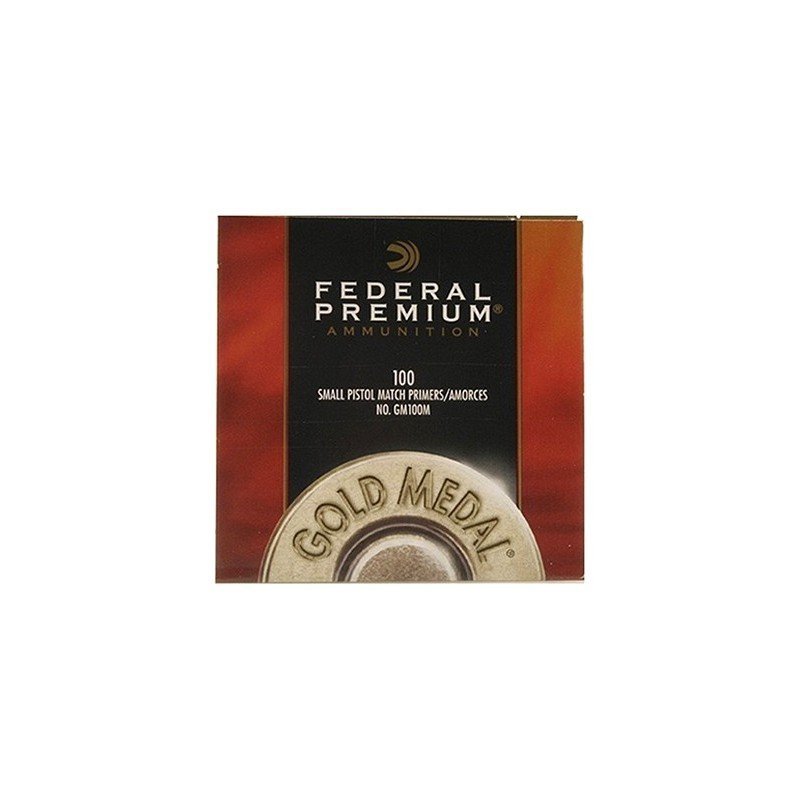 Federal Gold Medal Small Pistol #GM100 100pz