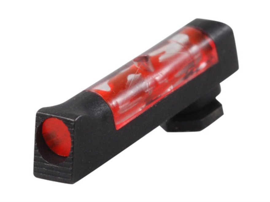 HIVIZ Tacca di Mira Anteriore in Fibra Ottica per Glock - Rossa
