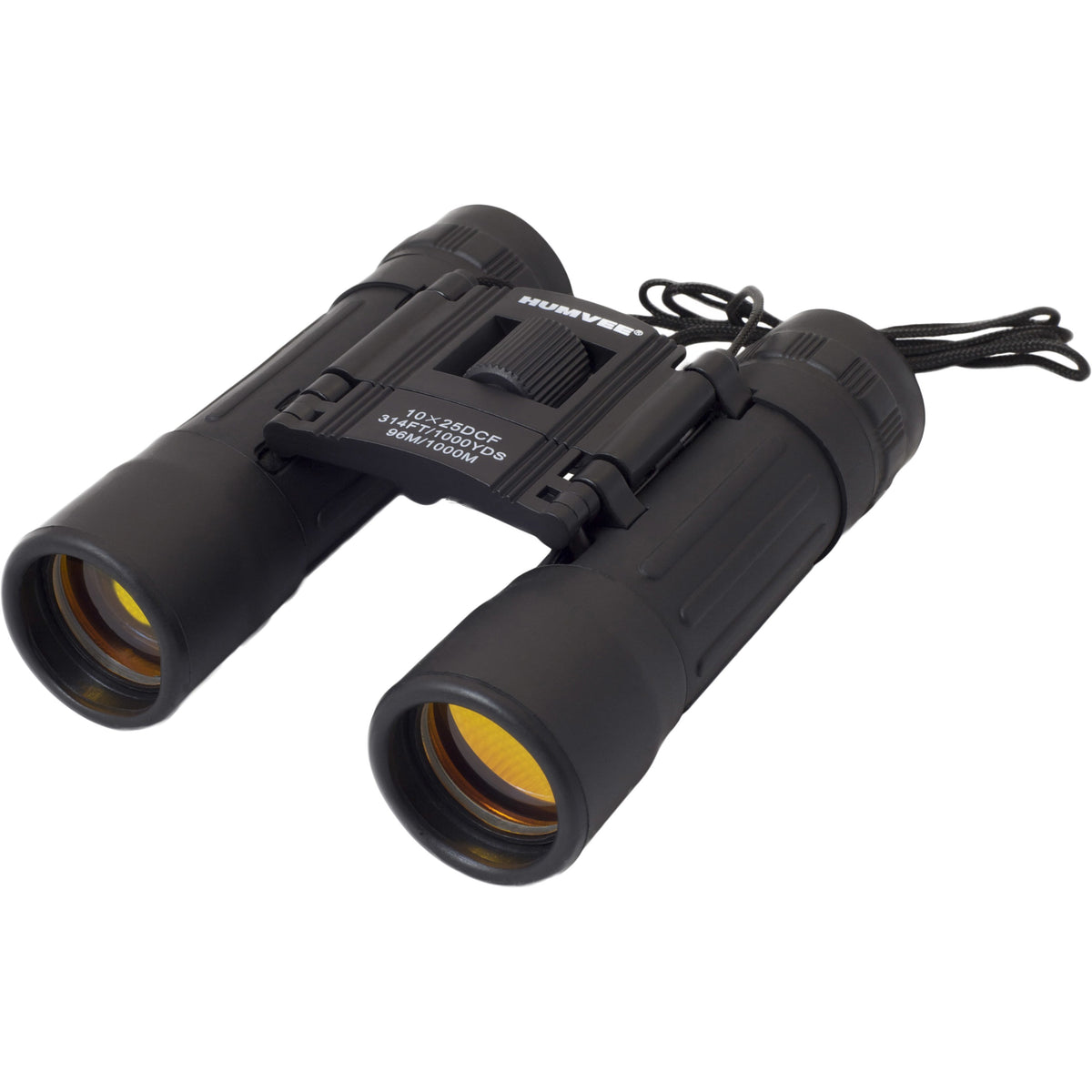 HUMVEE 10x25 Binocolo Compatto - Black