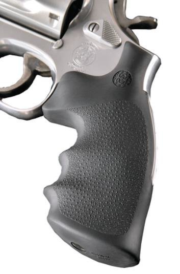 Hogue Monogrip Grips Taurus Medium and Large Frame Revolvers Square Butt Rubber Black
