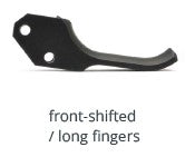 Zendl - Hard Aluminium Trigger - Front-Shifted - CZ SA - Black