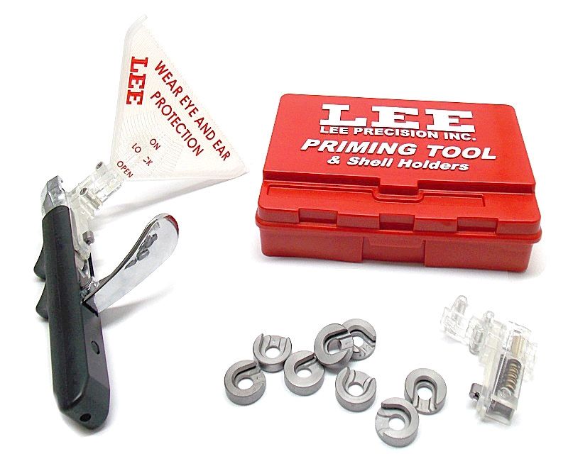 Lee Precision Priming Tool Kit Innescatore Manual + Shell Holders