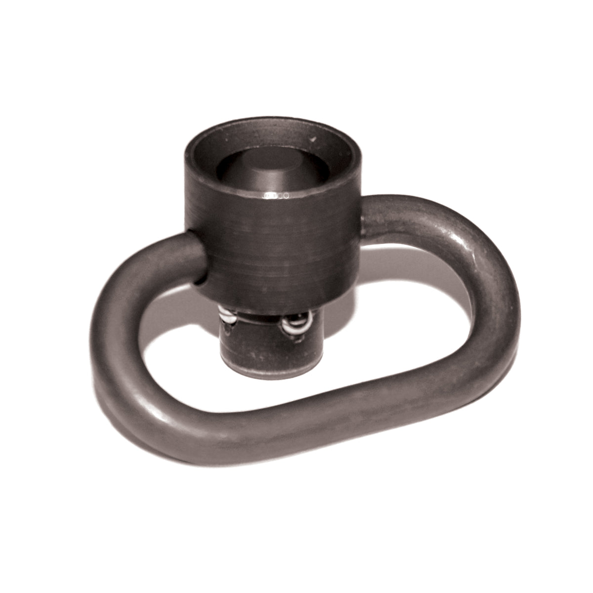 Midwest Industries Heavy Duty Flush Button Quick Detach Sling Swivel - Black