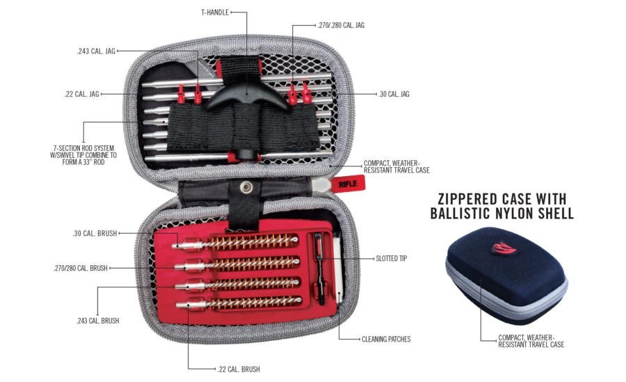 Real Avid Gun Boss Rifle Compact Cleaning Kit