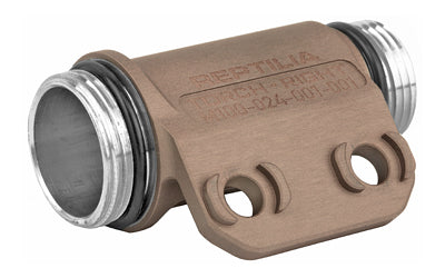 Reptilia, Torch, Fits SureFire M300 Scout Bezels and Tail Caps, Right Side Mount, M-Lok Mounting Hardware Included, Tobacco, Anodized