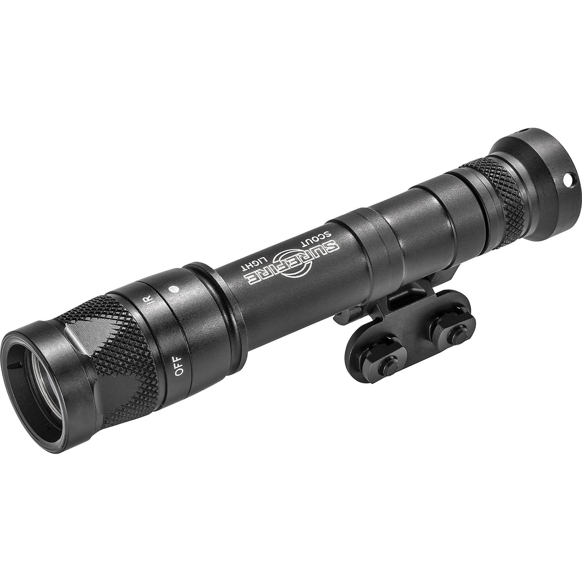 Surefire M640V Scout Pro Flashlight LED, 350 Lumens White Light/120mW of IR - Black